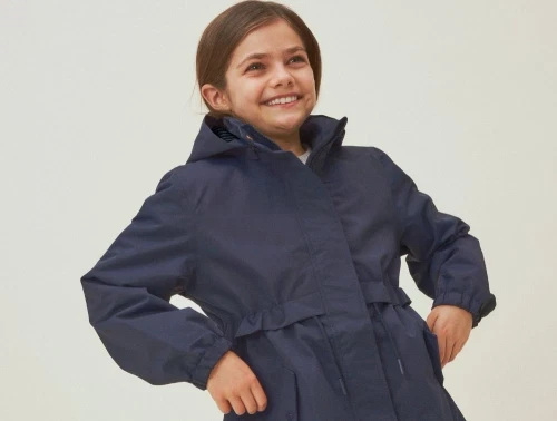 Name It dark sapphire long overgangsjakke